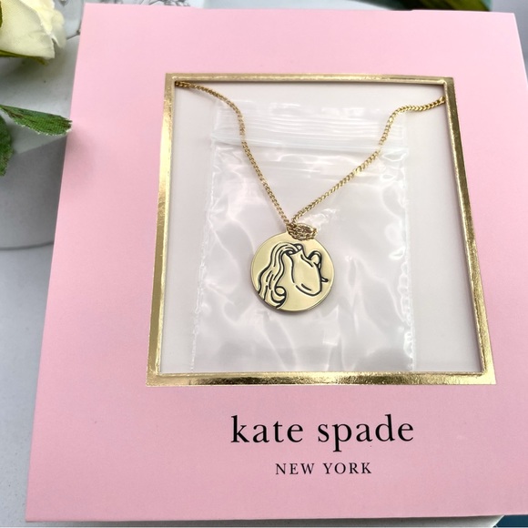 Kate Spade constellation pendant necklace Aquarius